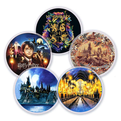 Acrylic Jigsaw Puzzle S - (7 inch) | $10 OFF + Free Shipping 5-pack Acrylic Jigsaw Puzzle Suncatcher - Harry Potter Set