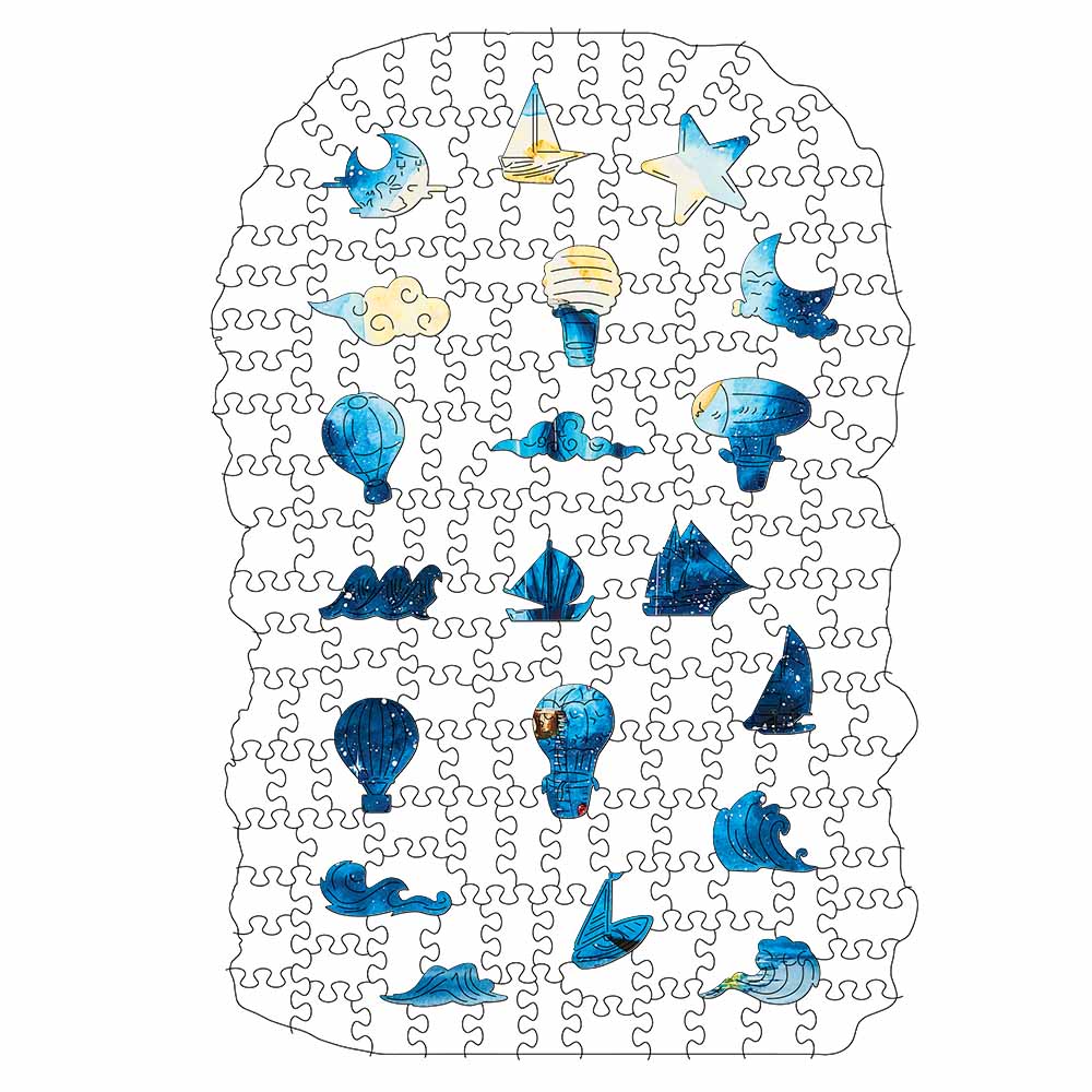 Moonlight Voyage - Jigsaw Puzzle