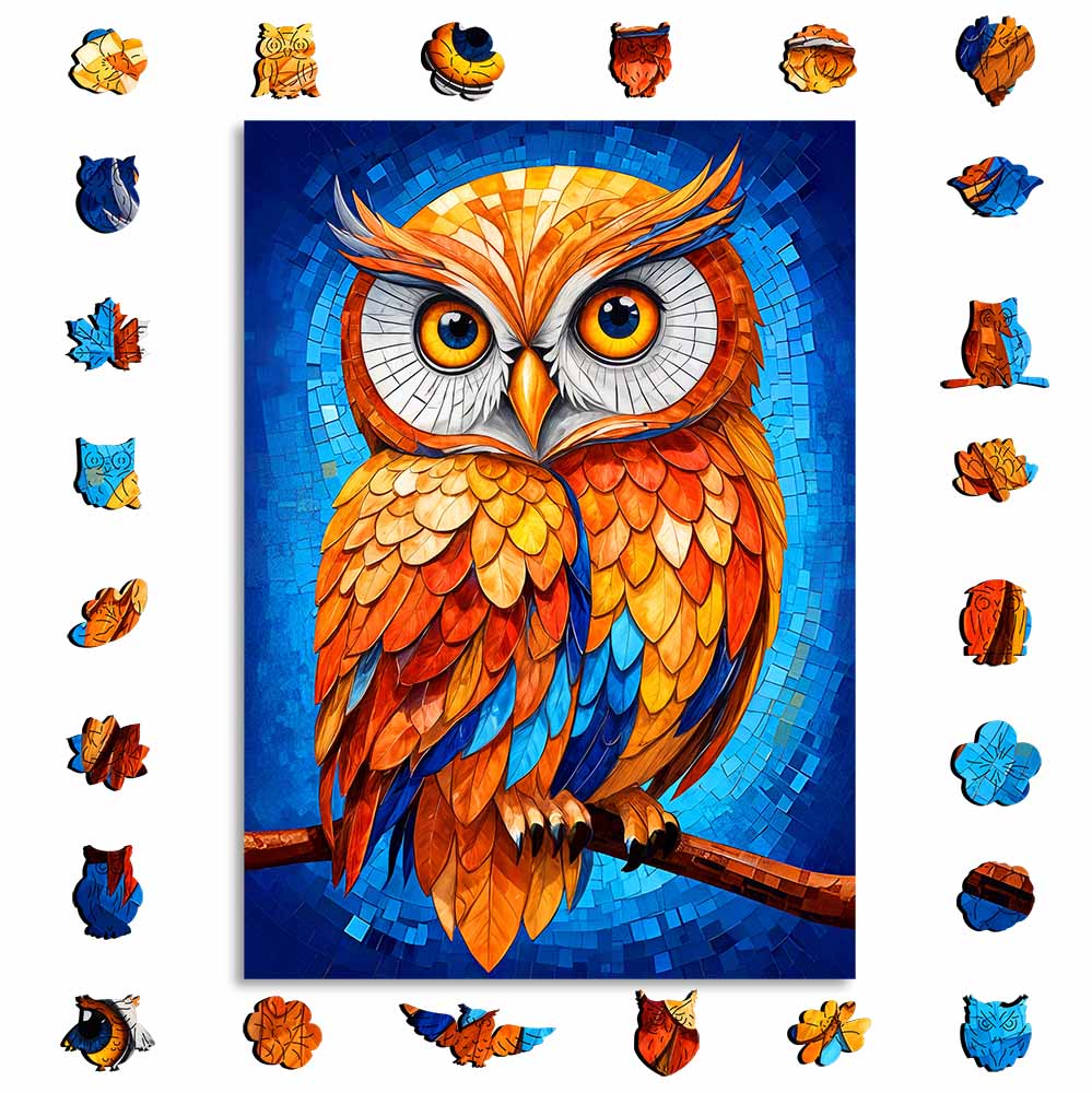 Radiant Owl - Jigsaw Puzzle