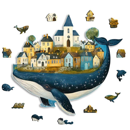Whale Village - Jigsaw Puzzle