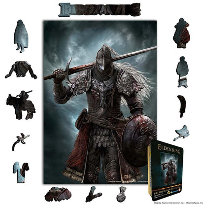 Wooden Jigsaw Puzzles A4 + Wooden Gift Box Tarnished Warrior - Wooden Jigsaw Puzzle