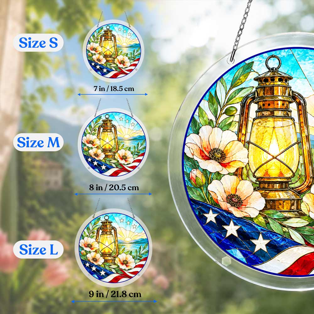 Acrylic Jigsaw Puzzle Acrylic Jigsaw Puzzle Suncatcher - Eternal Lantern