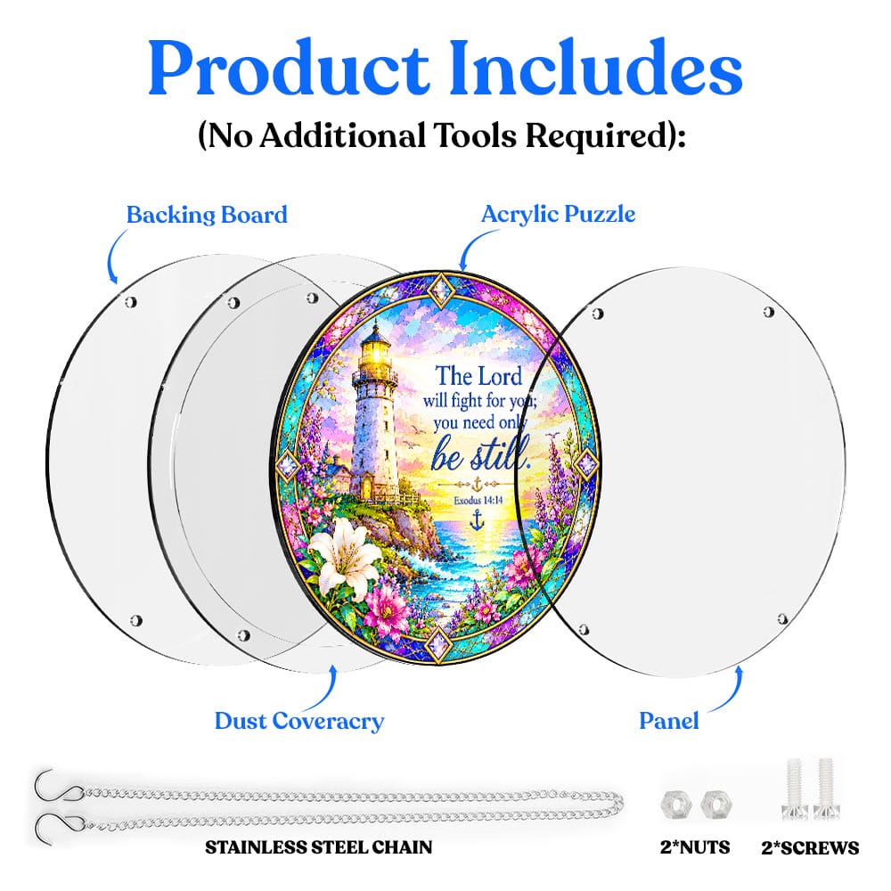 Animal Jigsaw Puzzle > Wooden Jigsaw Puzzle > Jigsaw Puzzle Acrylic Jigsaw Puzzle Suncatcher - Exodus 14:14