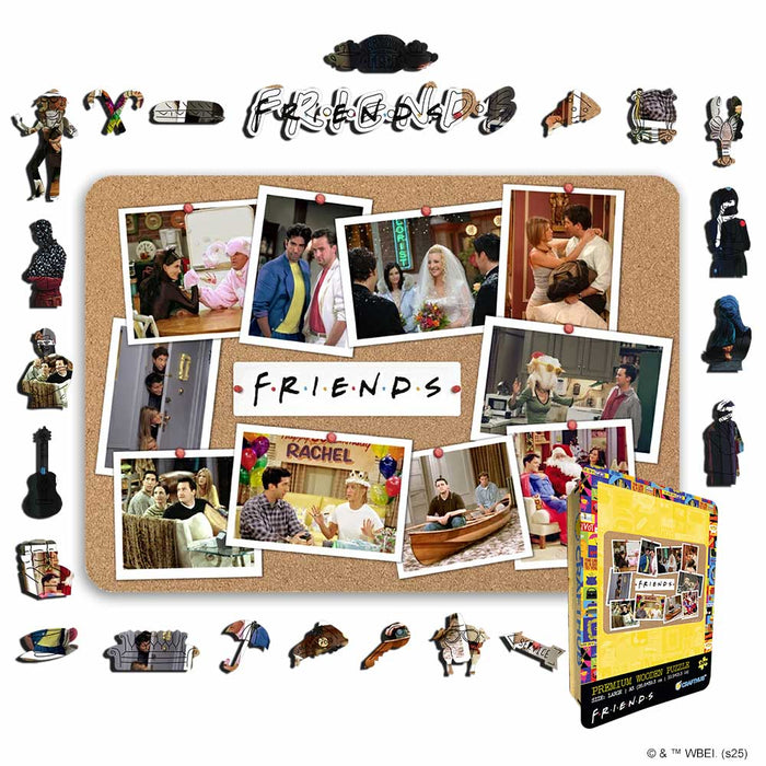 Friends Iconic Moments - Wooden Jigsaw Puzzle
