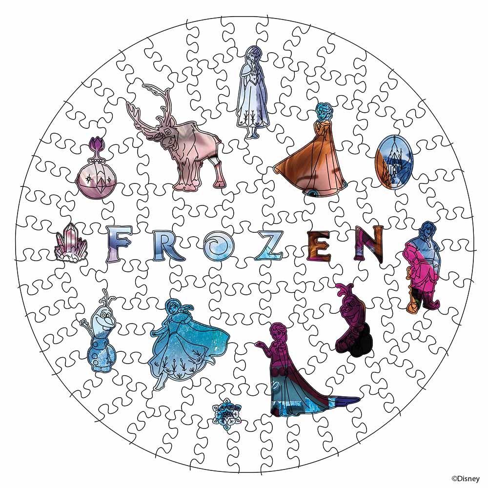 Wooden Jigsaw Puzzles Frozen Sisters – Wooden Jigsaw Puzzle