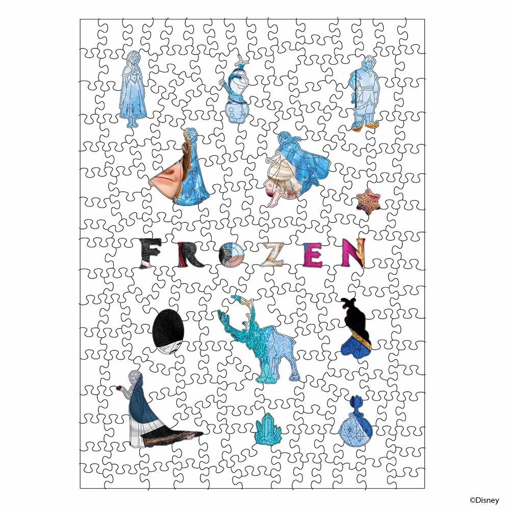 Wooden Jigsaw Puzzles Frozen Friends – Wooden Jigsaw Puzzle