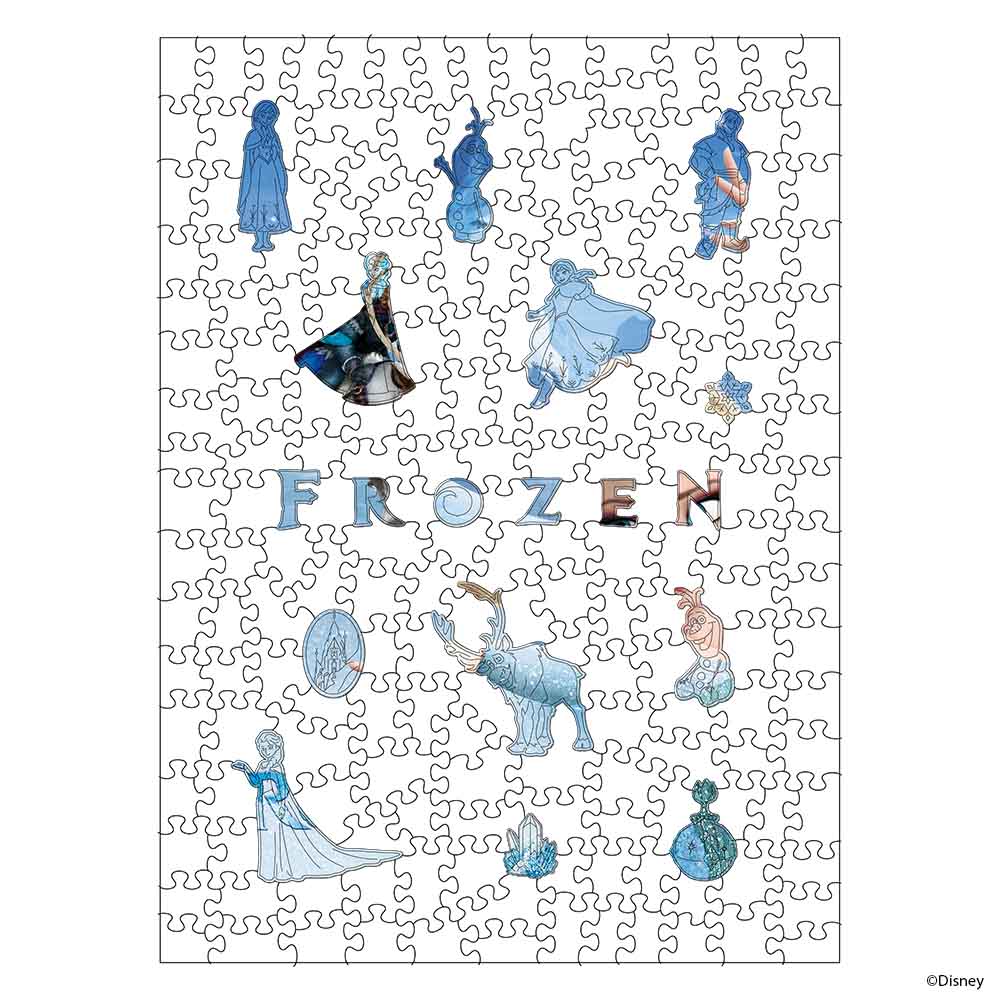 Wooden Jigsaw Puzzles Frozen – Wooden Jigsaw Puzzle