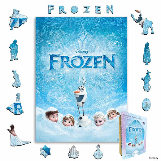 Snowy Friends – Wooden Jigsaw Puzzle