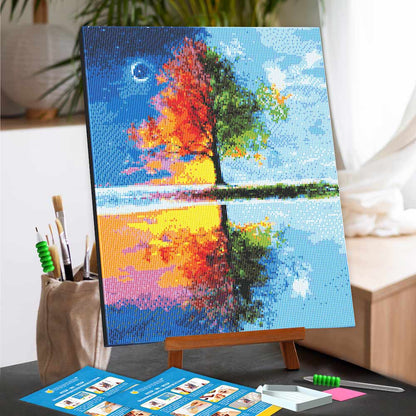 Diamond Painting Kits 15.7" x 19.6" (40 x 50cm) Four Seasons - Diamond Painting Kit