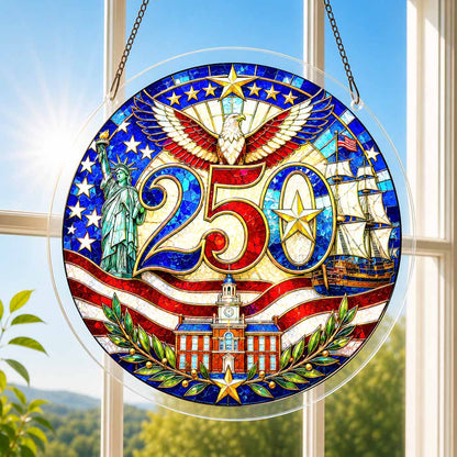 Acrylic Jigsaw Puzzle Acrylic Jigsaw Puzzle Suncatcher - Freedom Celebration
