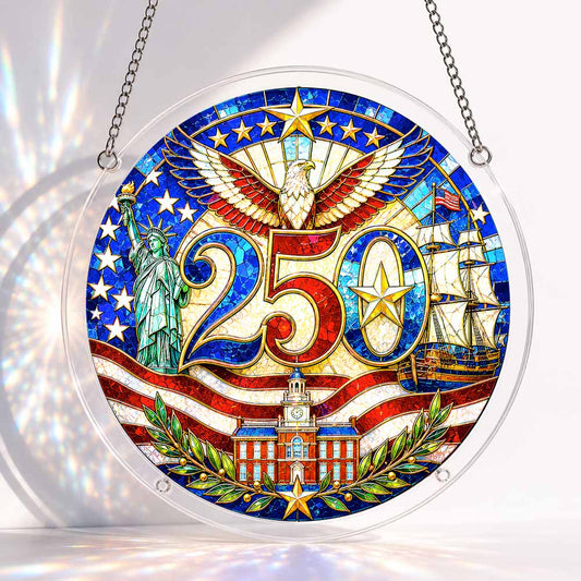 Acrylic Jigsaw Puzzle Acrylic Jigsaw Puzzle Suncatcher - Freedom Celebration