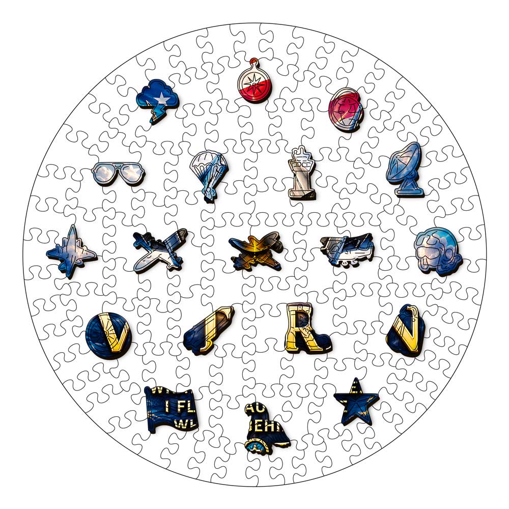Animal Jigsaw Puzzle > Wooden Jigsaw Puzzle > Jigsaw Puzzle Freedom Fighter - Wooden Jigsaw Puzzle