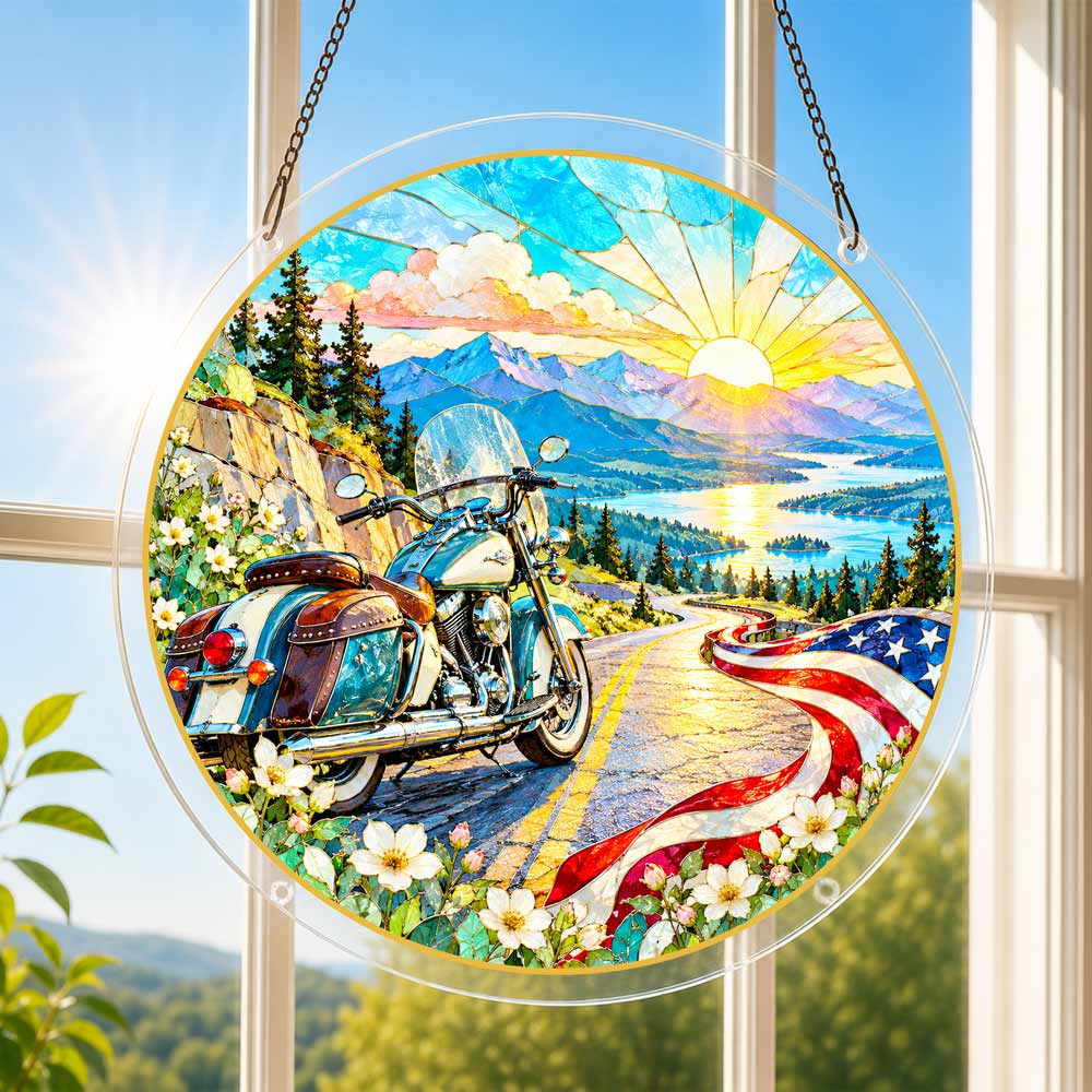 Acrylic Jigsaw Puzzle Acrylic Jigsaw Puzzle Suncatcher - Freedom Road