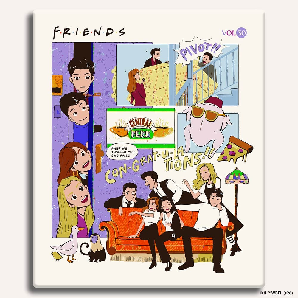 Painting By Numbers Kits 15.7" x 18.9" (40x48cm) Friends Forever - Paint By Numbers Kit