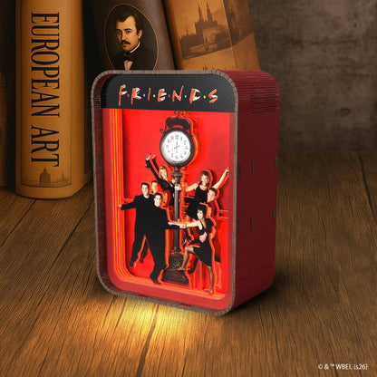 3D DIY Wooden Puzzle Night Lamps Friends Time Friends Time - 3D DIY Wooden Puzzle Night Lamp