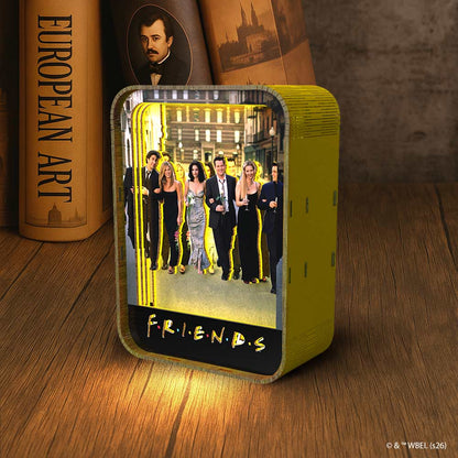 3D DIY Wooden Puzzle Night Lamps Friends Friends - 3D DIY Wooden Puzzle Night Lamp