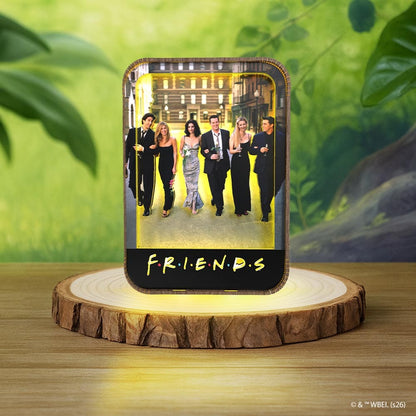 3D DIY Wooden Puzzle Night Lamps Friends Friends - 3D DIY Wooden Puzzle Night Lamp