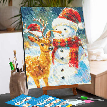Diamond Painting Kits 15.7" x 19.6" (40 x 50cm) Frosty Friends - Diamond Painting Kit
