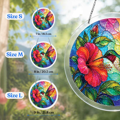 Acrylic Jigsaw Puzzle Garden Hummingbird - Acrylic Jigsaw Puzzle