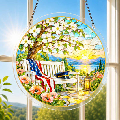Acrylic Jigsaw Puzzle Acrylic Jigsaw Puzzle Suncatcher - Garden of Remembrance