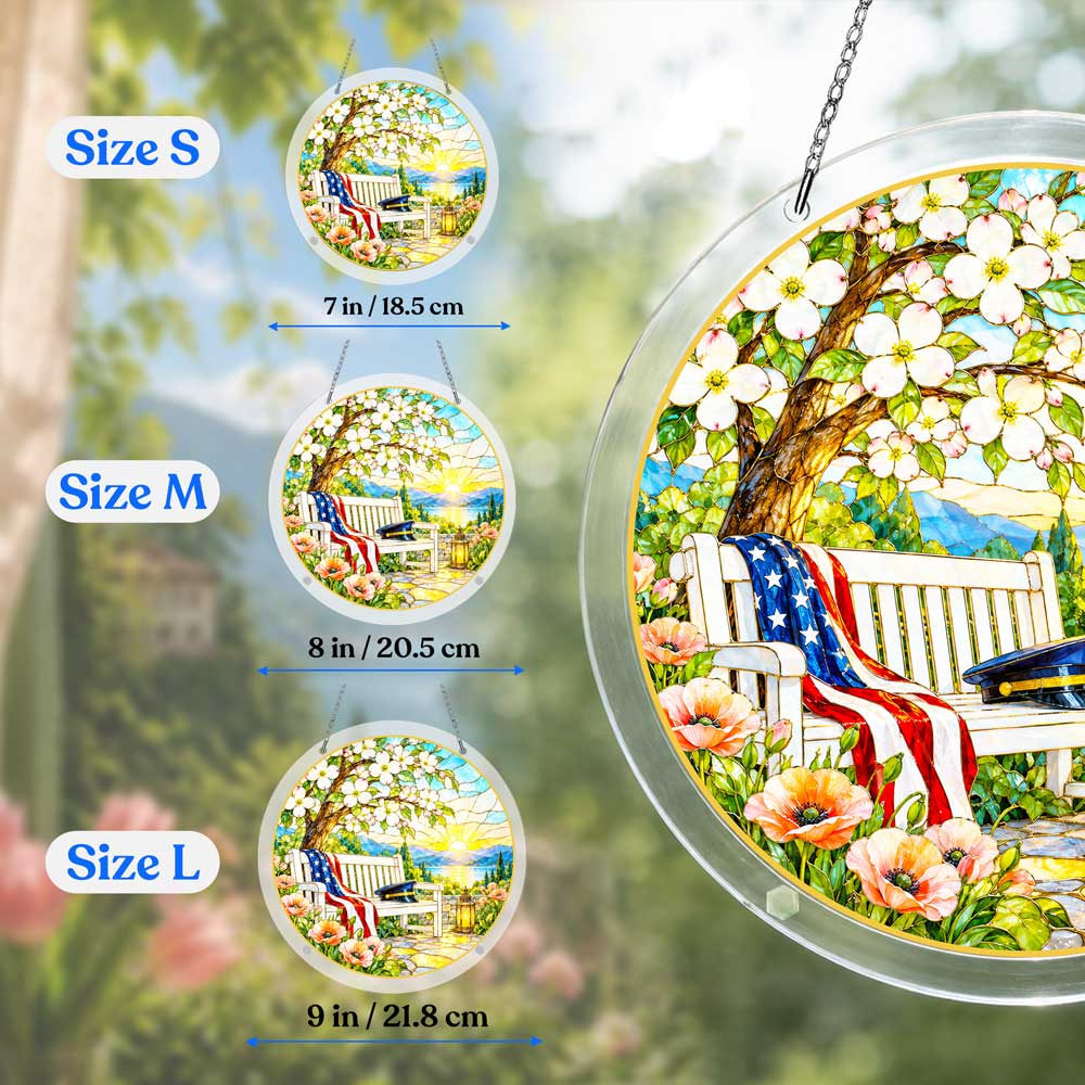 Acrylic Jigsaw Puzzle Acrylic Jigsaw Puzzle Suncatcher - Garden of Remembrance