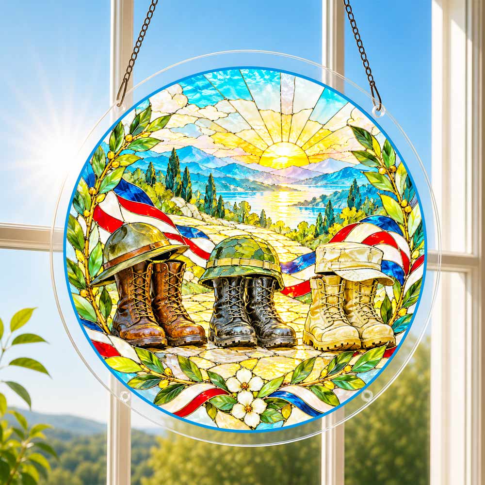 Acrylic Jigsaw Puzzle Acrylic Jigsaw Puzzle Suncatcher - Generations of Service