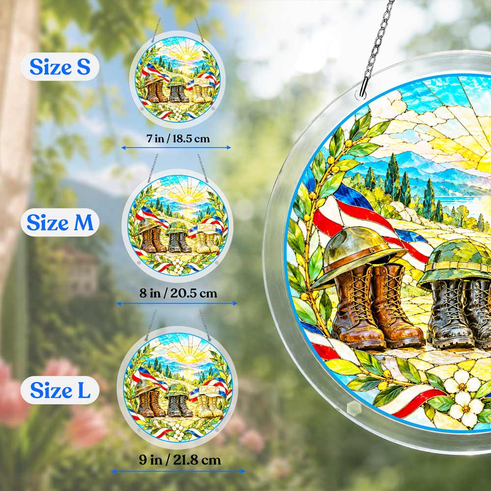 Acrylic Jigsaw Puzzle Acrylic Jigsaw Puzzle Suncatcher - Generations of Service