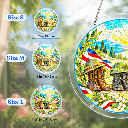Acrylic Jigsaw Puzzle Acrylic Jigsaw Puzzle Suncatcher - Generations of Service