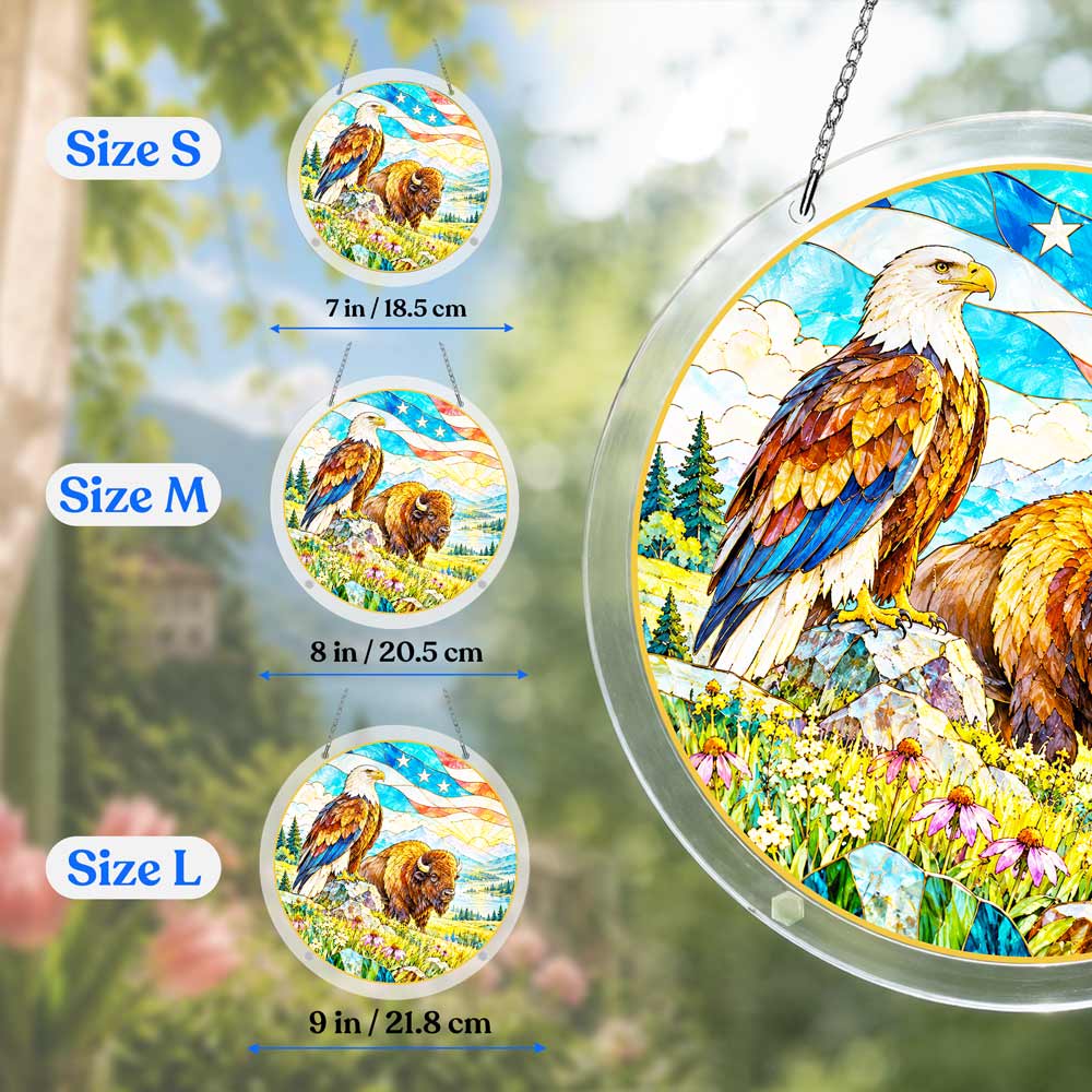 Acrylic Jigsaw Puzzle Acrylic Jigsaw Puzzle Suncatcher - Guardians of Freedom