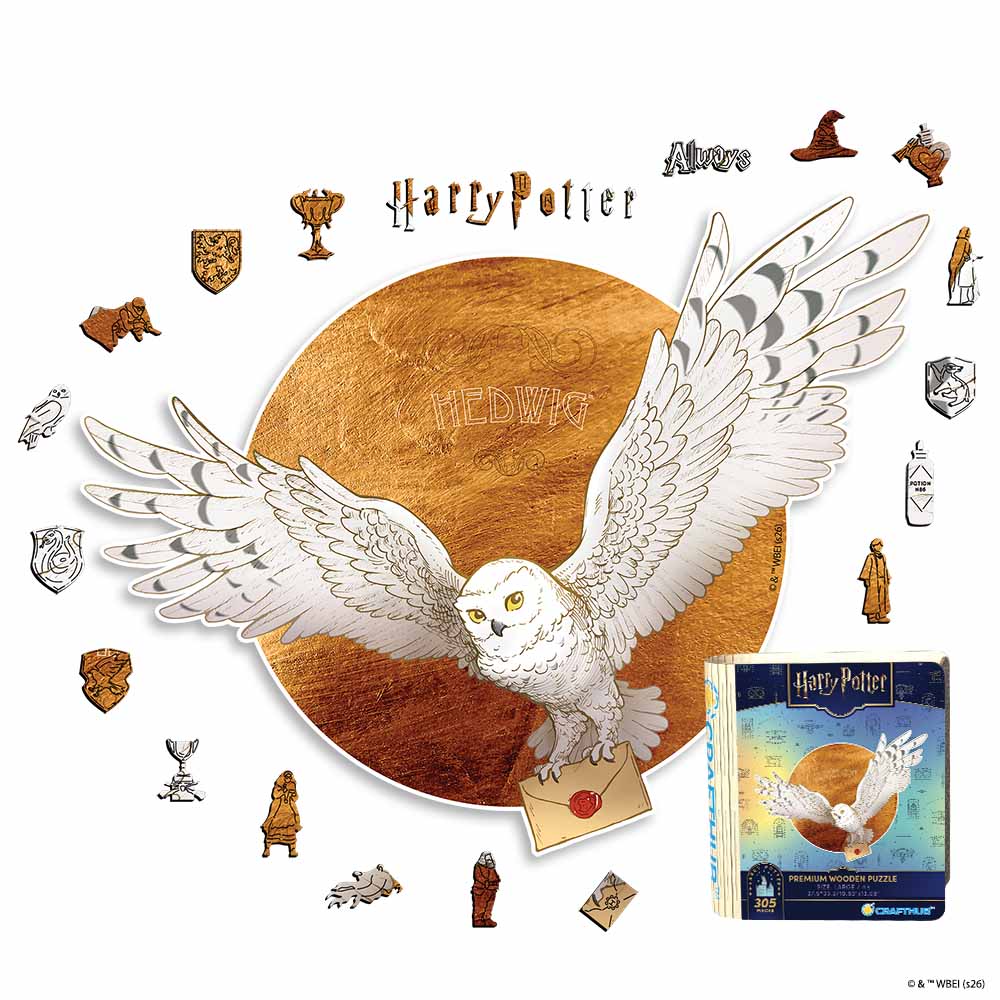 Hedwig’s Flight – Wooden Jigsaw Puzzle