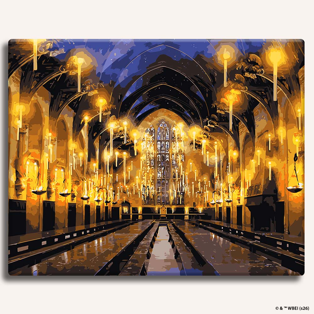 Painting By Numbers Kits Without Frame The Great Hall - Paint By Numbers Kit