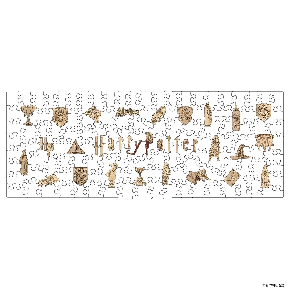 The Marauder’s Map – Wooden Jigsaw Puzzle