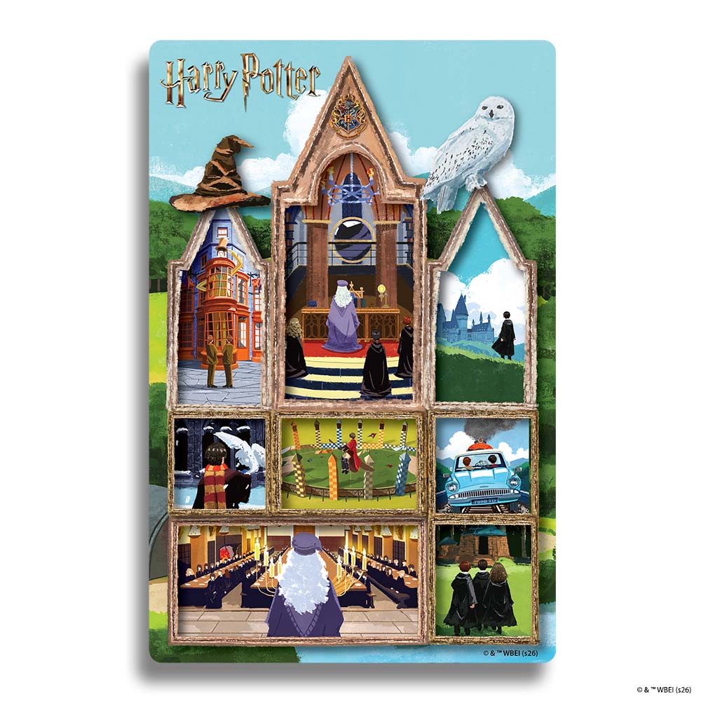 Magical Hogwarts – Wooden Jigsaw Puzzle