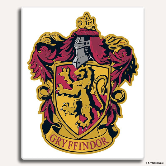 Painting By Numbers Kits Without Frame Gryffindor Crest - Paint By Numbers Kit