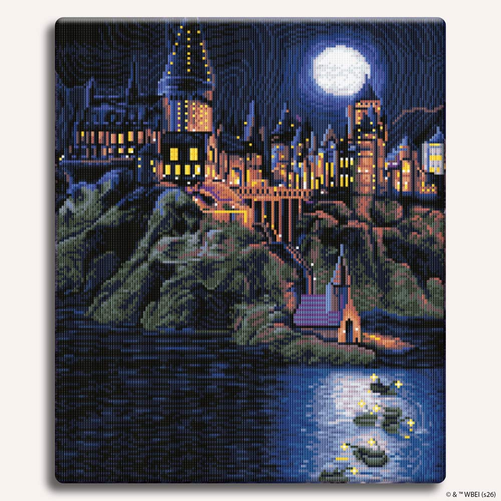 Diamond Painting Kits 19.7" x 23.6" / 50cm x 60cm Boats To Hogwarts - Diamond Painting Kit