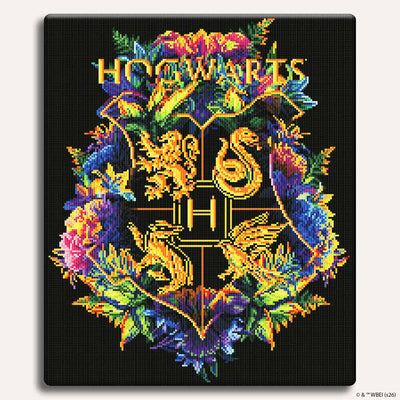 Diamond Painting Kits 19.7" x 23.6" / 50cm x 60cm Hogwarts Crest - Diamond Painting Kit