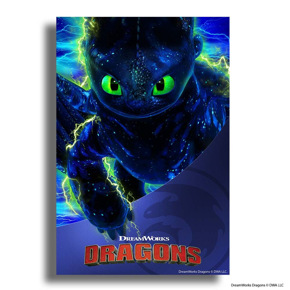 Wooden Jigsaw Puzzles Night Fury - Wooden Jigsaw Puzzle