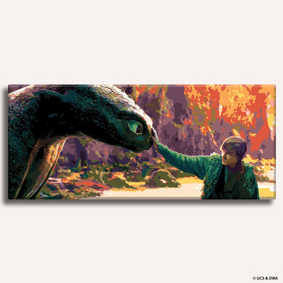 Painting By Numbers Kits 25.6" x 11.8" (65x30cm) This Is Berk - Paint By Numbers Kit