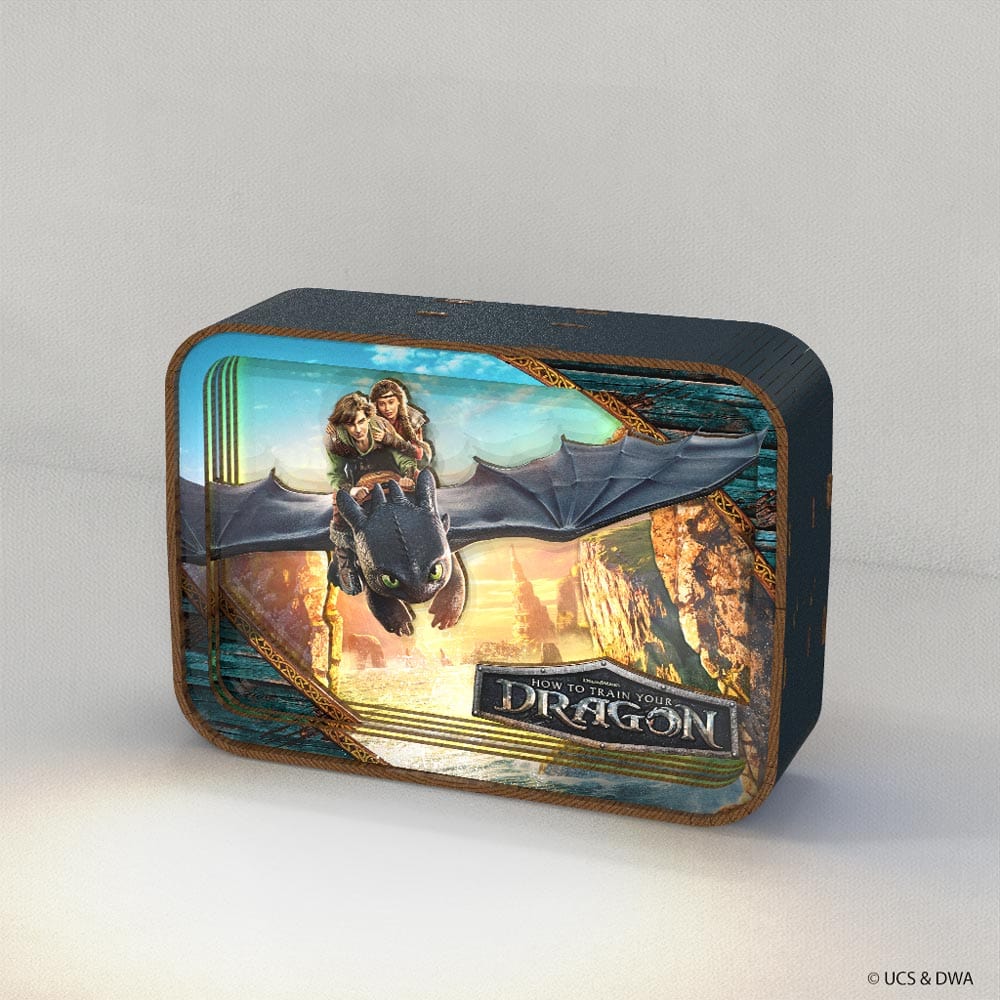 3D DIY Wooden Puzzle Night Lamps How to Train Your Dragon How to Train Your Dragon - 3D DIY Wooden Puzzle Night Lamp