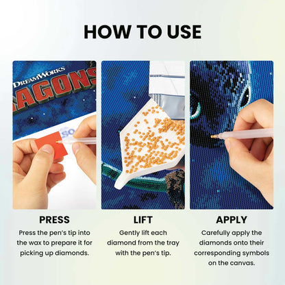 Diamond Painting Kits 15.8" x 23.2" | 40cm x 59cm First Touch - Diamond Painting Kit