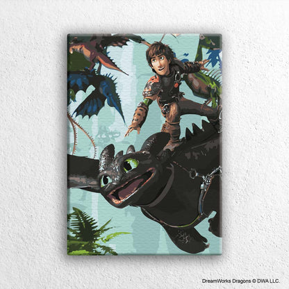 Painting By Numbers Kits 13.8" x 19.7" (35x50cm) Flight Brothers - Paint By Numbers Kit