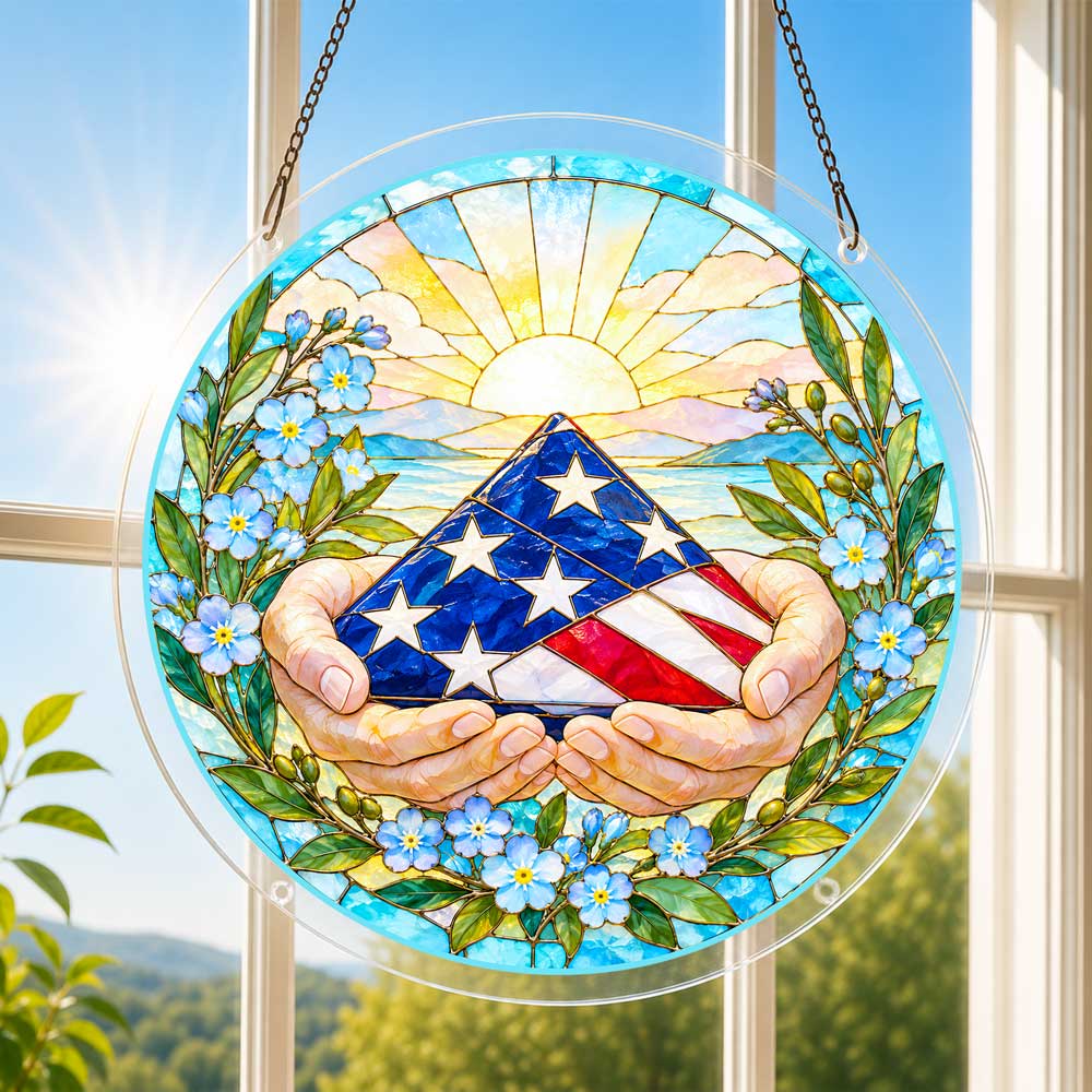 Acrylic Jigsaw Puzzle Acrylic Jigsaw Puzzle Suncatcher - Hands of Gratitude