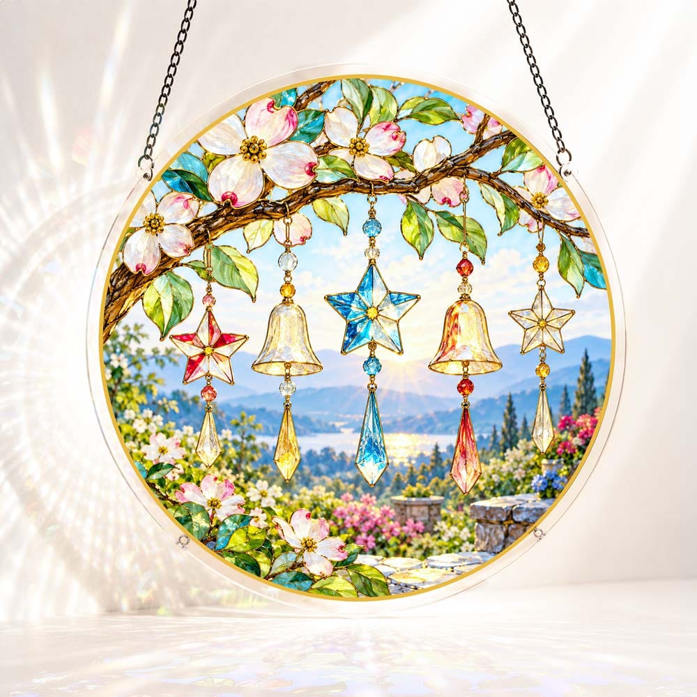 Acrylic Jigsaw Puzzle S - (7 inch) Acrylic Jigsaw Puzzle Suncatcher - Harmony of Service