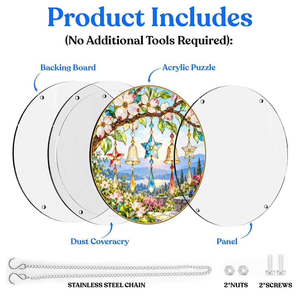 Acrylic Jigsaw Puzzle Acrylic Jigsaw Puzzle Suncatcher - Harmony of Service