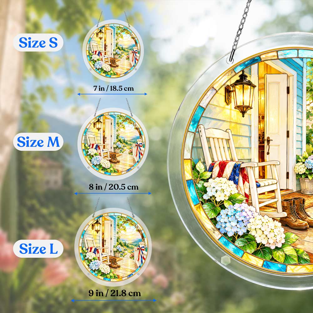 Acrylic Jigsaw Puzzle Acrylic Jigsaw Puzzle Suncatcher - Homefront Porch