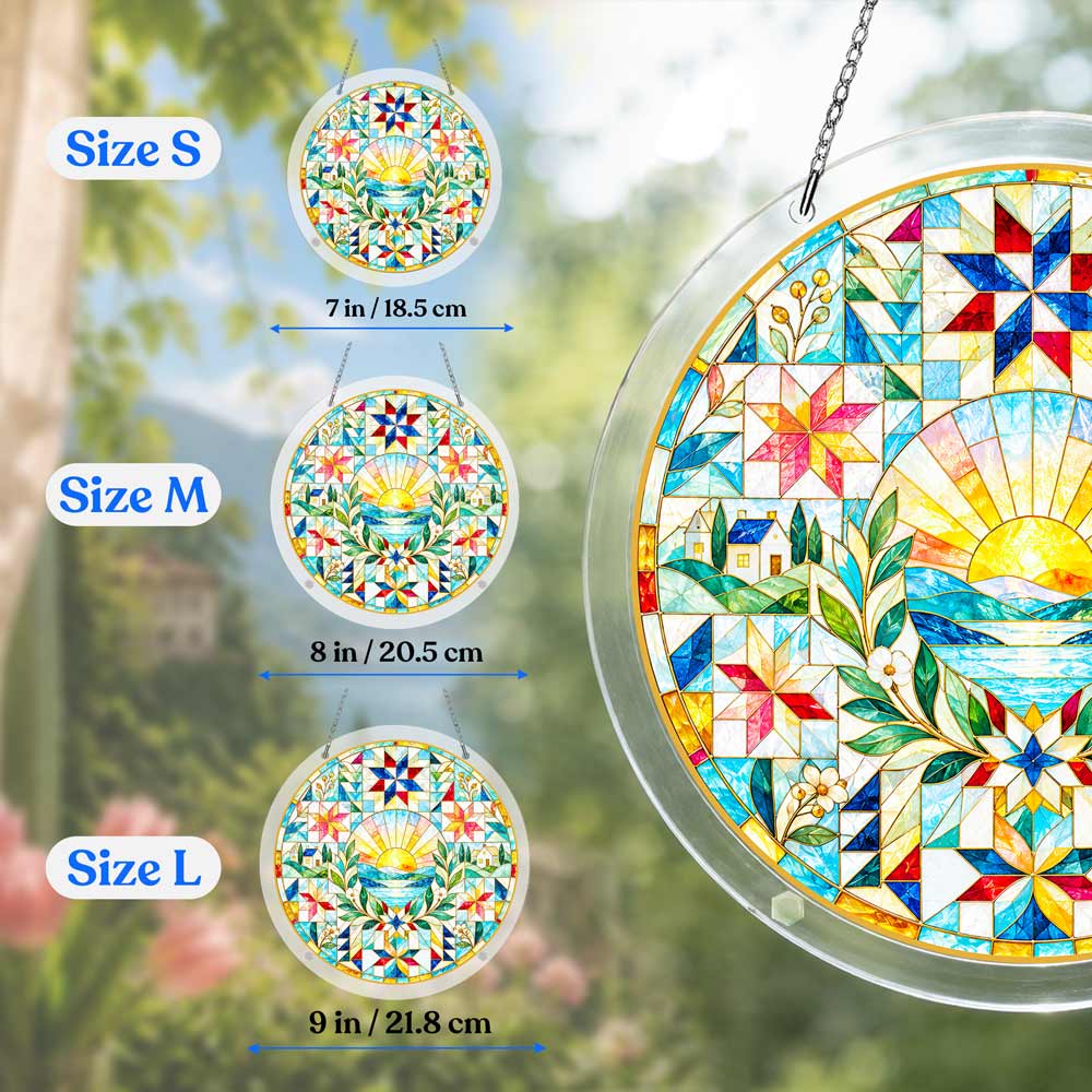Acrylic Jigsaw Puzzle Acrylic Jigsaw Puzzle Suncatcher - Homeward Harmony