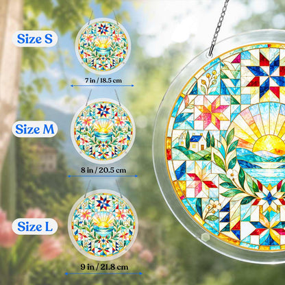 Acrylic Jigsaw Puzzle Acrylic Jigsaw Puzzle Suncatcher - Homeward Harmony