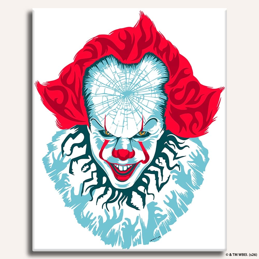 Painting By Numbers Kits 15.7" x 19.7" (40x50cm) Pennywise - Paint By Numbers Kit