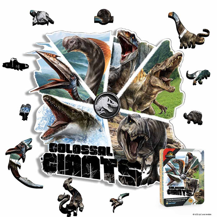 Colossal Giants - Wooden Jigsaw Puzzle