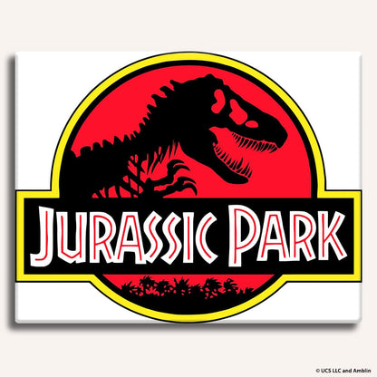 Painting By Numbers Kits 15.7" x 19.7" (40x50cm) Jurassic Park - Paint By Numbers Kit